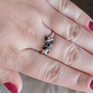 Sterling Silver Elephant Ring